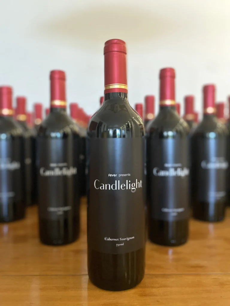 Vinho personalizado para presente corporativo