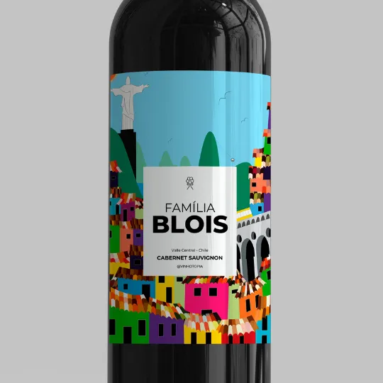 Vinho personalizado "Carioca"