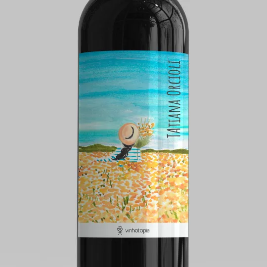 Vinho personalizado para presente