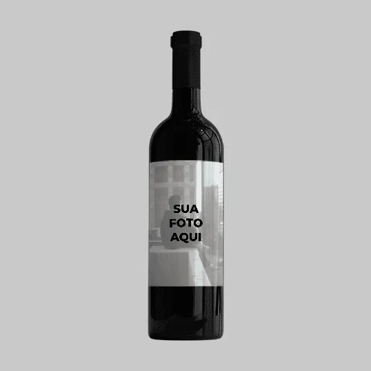 Vinho personalizado com foto